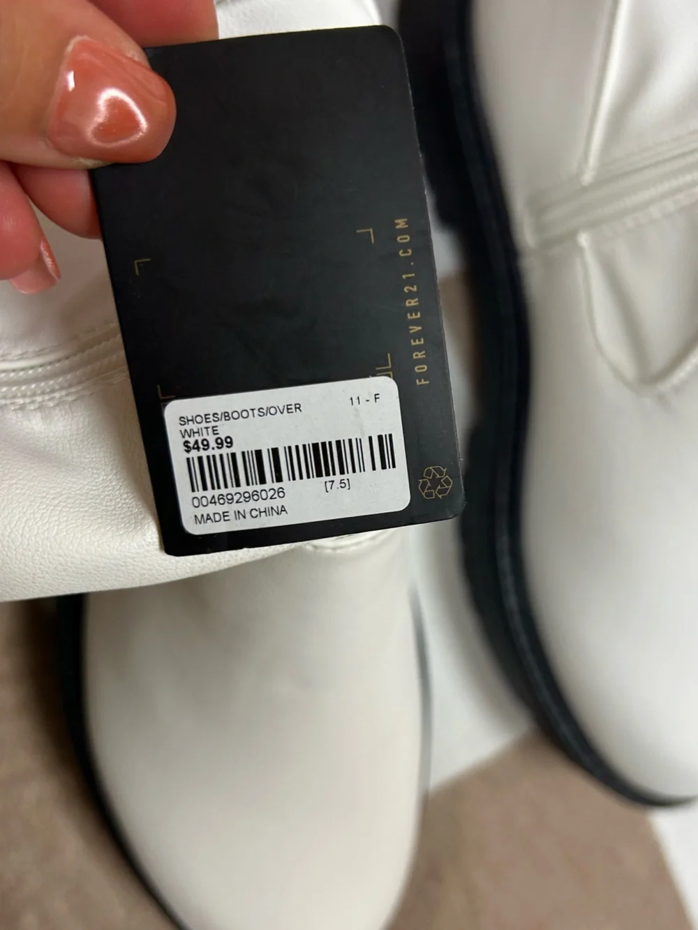 N/A stylish white